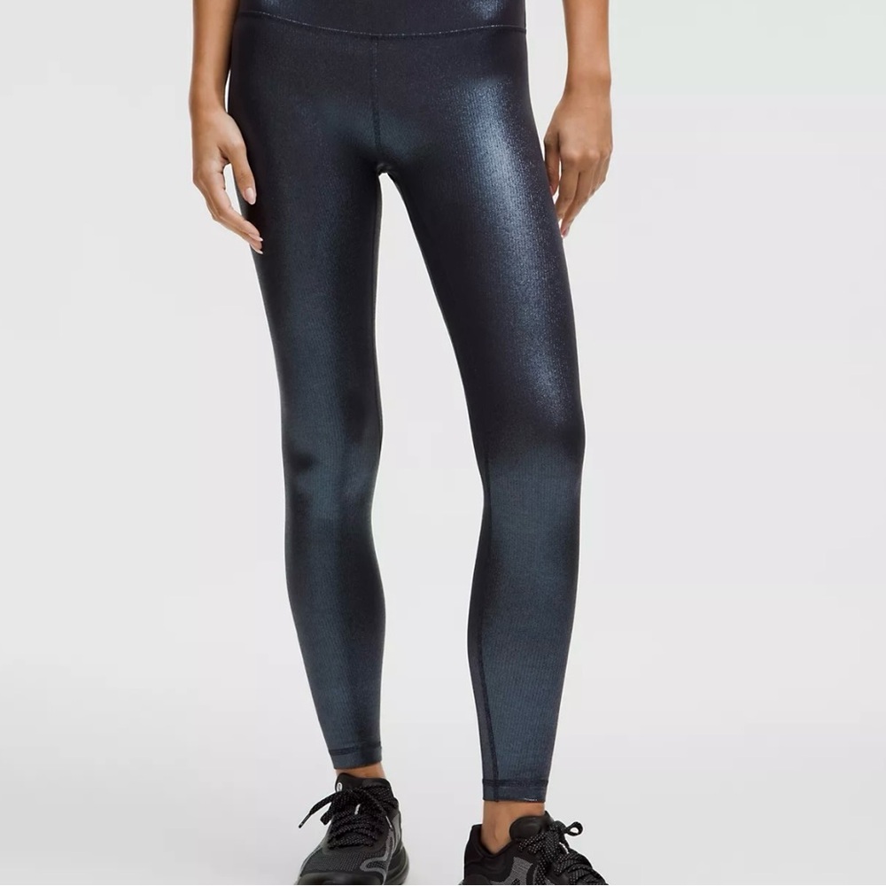 lululemon Align™ High-Rise Ribbed Pant 28" Shine Sz 6 - Picture 2 of 5